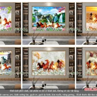 Catalog 06 mẫu tranh gạch 5D Mã Đáo V5