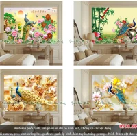 Gạch 3d phòng khách MPK40