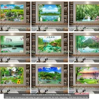 Gạch 3d hồ cá MHC16