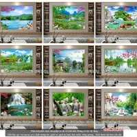 Gạch 3d phong cảnh MPC14