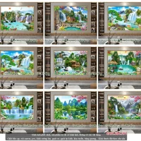 Gạch 3d sơn thủy MST10