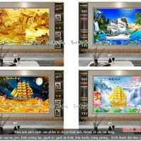 Catalog 11 mẫu tranh gạch ốp Thuyền Buồm V7