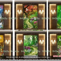 Gạch 3d phong cảnh MPC32