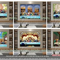 Tranh gạch 3D Bữa tiệc ly TC02
