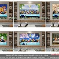 Tranh gạch 3D Bữa tiệc ly TC01