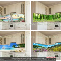 Tranh 3D hoa hồng ốp tường TH09