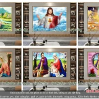 Tranh gạch 3D Công giáo TC11