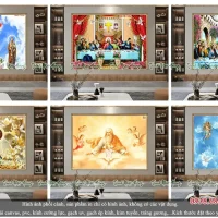 Tranh gạch 3D Công giáoTC10