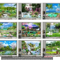 Tranh gạch 3D ốp tường mẫu NH45