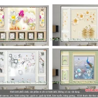 Tranh gạch 3D ốp tường - Mẫu NH22