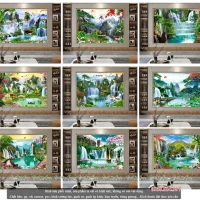 Tranh gạch 3D ốp tường mẫu VL25
