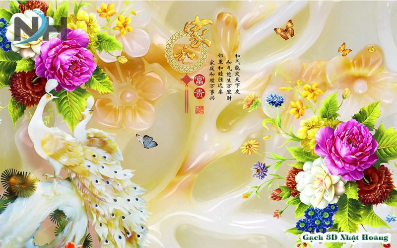 Gạch 3D mẫu Công ốp tường NH179