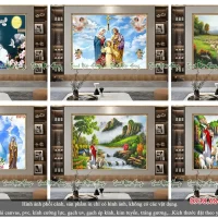 Tranh gạch 3D Công giáo 3DNH375