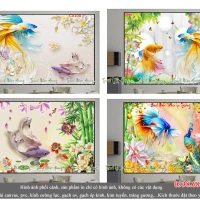 Gạch 3D ốp tường mẫu NH320