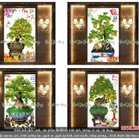 Gạch 3D ốp tường cây khế 3DNH157