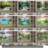 Gạch 3D ốp tường mẫu 3DNH147