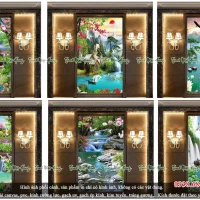 Tranh 3D ốp tường mẫu NH316