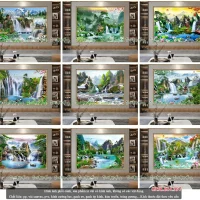 Gạch 3D mẫu 3DNH266