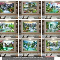 Gạch 3D ốp tường mẫu 3DNH307