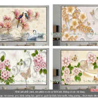 Tranh kính ốp tường 3DNH414