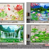 Tranh kính ốp tường 3DNH415