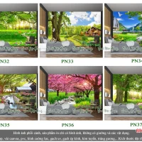 Tổng hợp 06 mẫu tranh kính 5D phòng ngủ V9