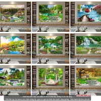 Tranh gạch ốp tường 3DNH563