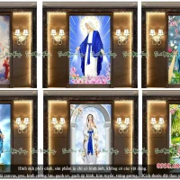 Tranh gạch 3D Đức Mẹ Maria 3DNH598