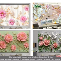 Tranh kính ốp tường 3DNH412