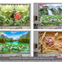Tranh gạch 5D Tivi mẫu HST02