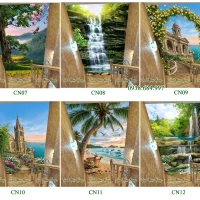 Tổng 06 mẫu tranh gạch ốp chiếu nghỉ V4