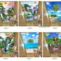 Tổng 06 mẫu tranh gạch 5D chiếu nghỉ V5
