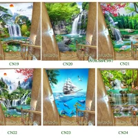Tổng 11 mẫu tranh gạch ốp tường chiếu nghỉ V1