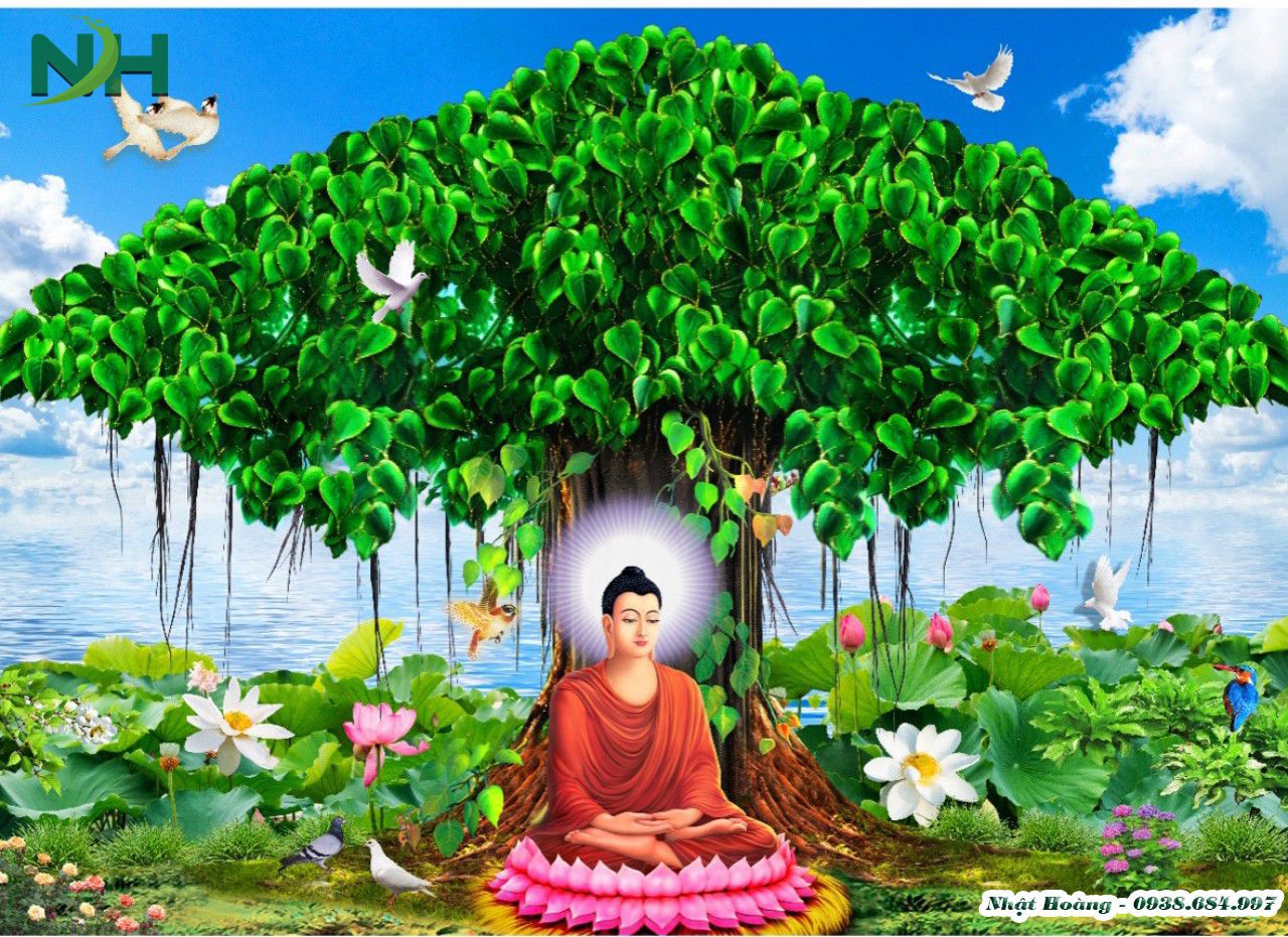 Tranh đá hình Phật Thích Ca mẫu MTG63 - GẠCH 3D NHẬT HOÀNG