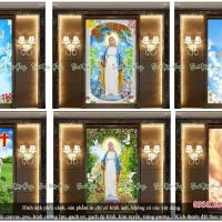 Tranh gạch Đức mẹ TCG08