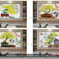 Tranh gạch cây Mai BDTP36