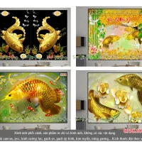 Tranh gạch con cá Rồng BDTP42
