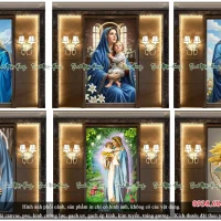 Tranh gạch Đức Mẹ Maria CG529