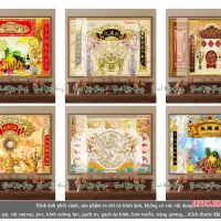Catalog 06 mẫu tranh kính 5D nhà Mồ V2