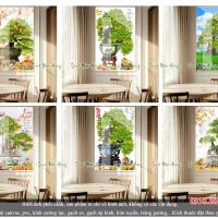 Gạch tranh cây khế 3