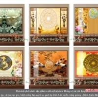Tranh gạch Cửu Huyền Thất Tổ C13