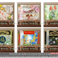 Tranh gạch Cửu Huyền Thất Tổ C11